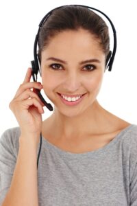 Telephonic service with a smile